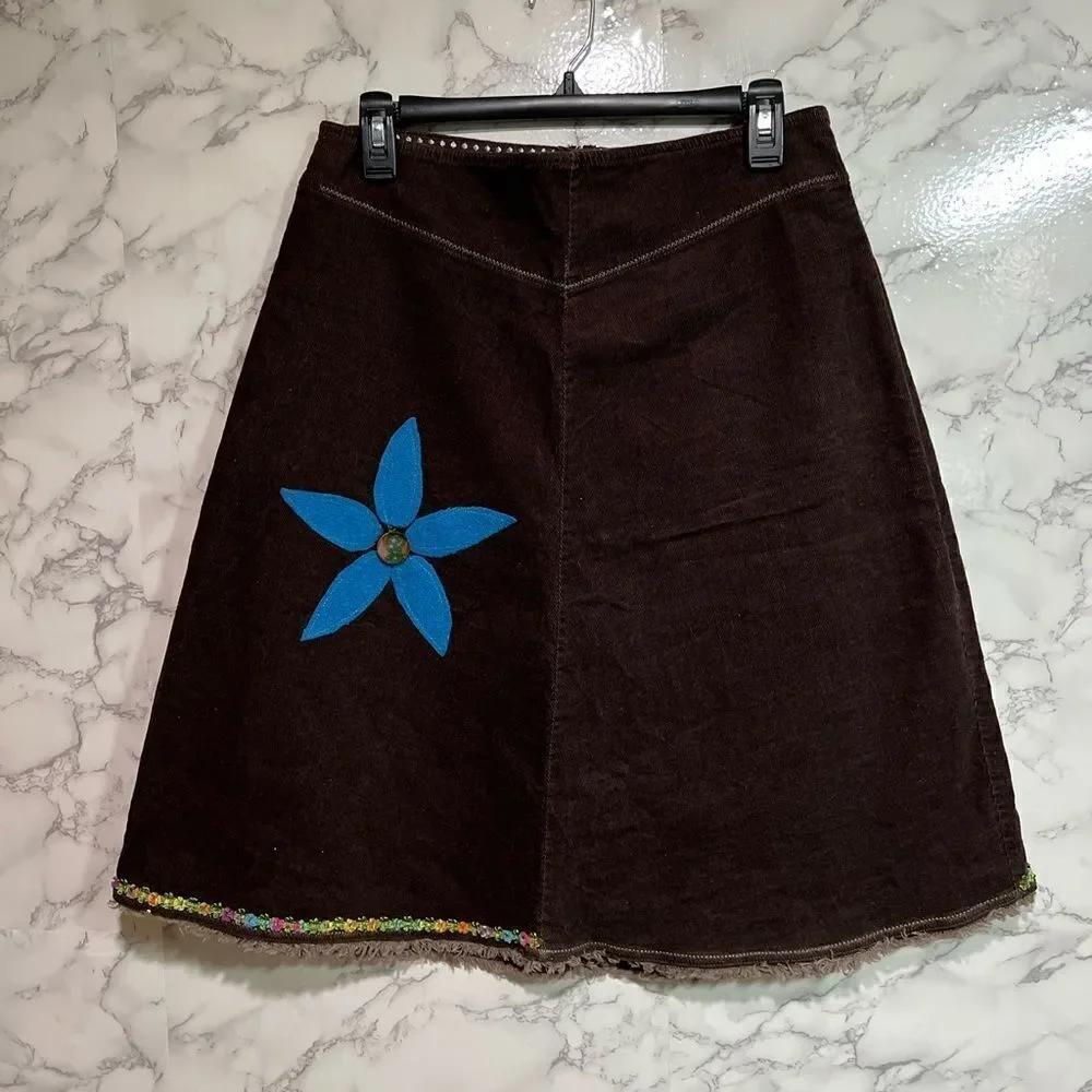Upcycled Fun Skirt Size 4